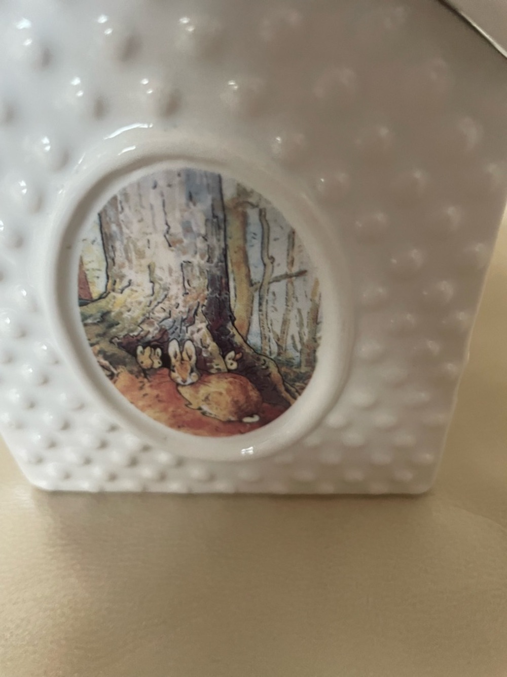 Vintage Beatrix Potter (Peter Rabbit) Ceramic Nursery or Tea / Sugar Set - 2001 - Picture 14 of 16